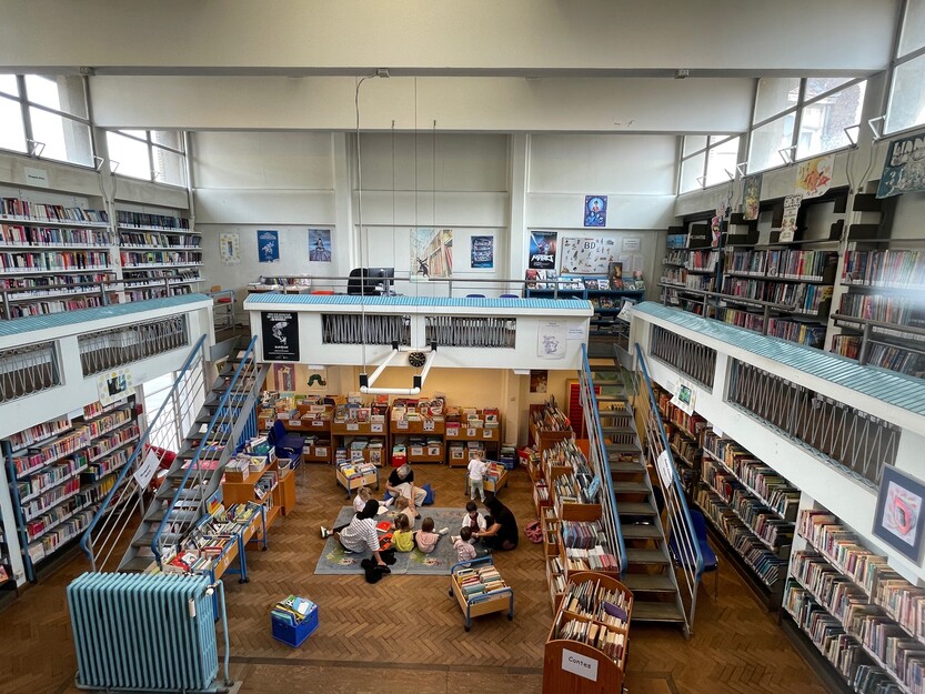 Rénovation de la Bibliothèque communale de Koekelberg